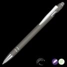 Astra-I Soft Feel GRS Recycled Metal Ballpoint Pen - Slate