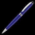 Churchill Metal Ballpoint Pen - Blue - Silver