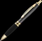Contour Deco Oro Metal Ballpoint Pen - Gun Metal - Gold