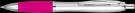 Contour Argent Ballpoint Pen - Silver - Magenta