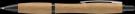 Contour Bamboo Ballpoint Pen - Black