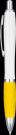 Contour Extra Ballpoint Pen - White - Yellow