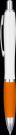 Contour Extra Ballpoint Pen - White - Orange