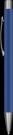 Ergo Soft Feel Metal Ballpoint Pen - Medium Blue