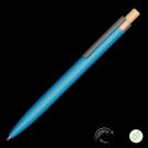 Second-Life GRS Recycled Metal Ballpoint Pen - Light Blue