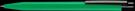 Supersaver Colour Ballpoint Pen - Green