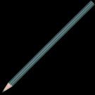 Standard Wooden Pencil with No Eraser - Green