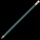 Wooden Oro Pencil with White Eraser - Green