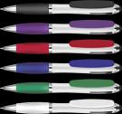 Contour Tricolour Ballpoint Pen With Stylus