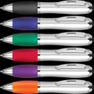 Contour-i Argent Ballpoint Pen with Stylus