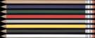 Certified Sustainably Sourced Wooden Pencil with Pink Eraser