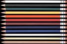Standard Wooden Pencil with Pink Eraser