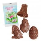 Easter Chocolate Shapes in a Conventional Flowpack