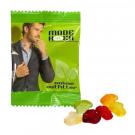 Fruit Gum CUSTOMISED 10 g, VEGAN in a Conventional Bag