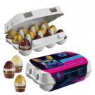 Paper Easter Egg Box of 12 with Ferrero Rocher Eggs