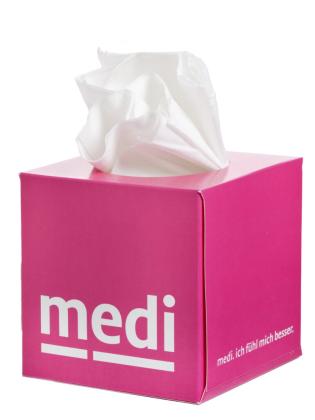 Real Cube 100 Tissue Box