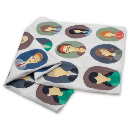 Express Printed Polyester Scarf