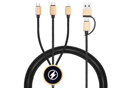 ORSA PRO Bamboo 5-in-1 Charging Cable