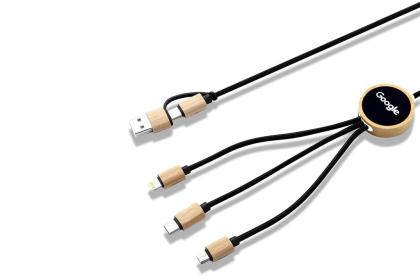 ORSA PRO Bamboo 5-in-1 Charging Cable