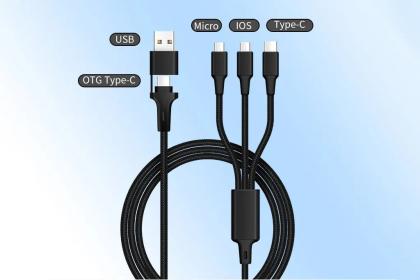 ANOR 60W – 5-in-1 PD Charger Cable