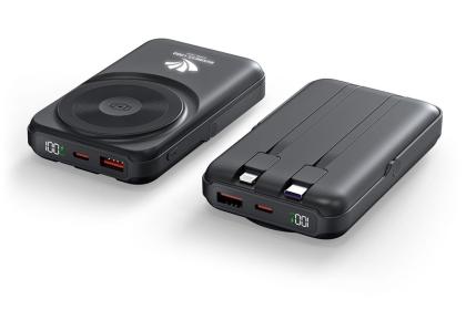 HERA 10,000 mAh MagSafe Power Bank with Kickstand & Watch Charging