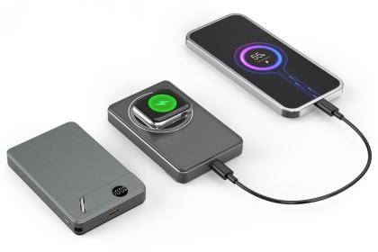 KAYRA MagSafe Power Bank with Folding Stand & LED Display – 10,000 mAh