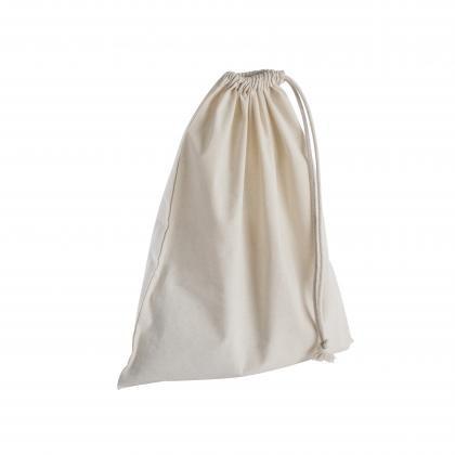 Drake Natural Cotton Drawstring Bag