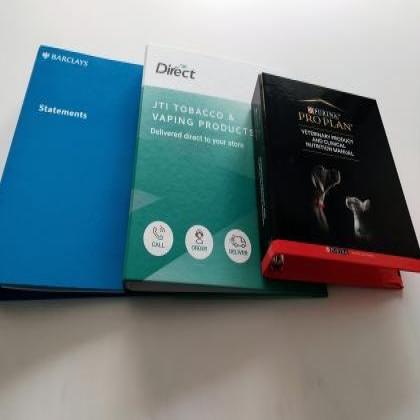 Paper over Board Binders