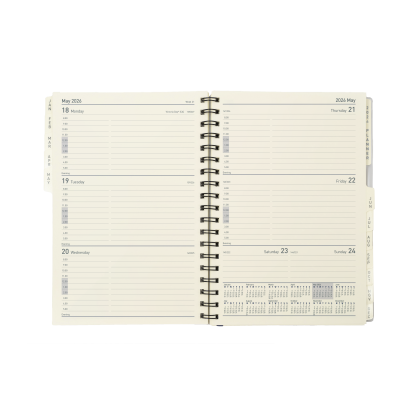 Collins Elite Executive Week to View Planner with Appointments