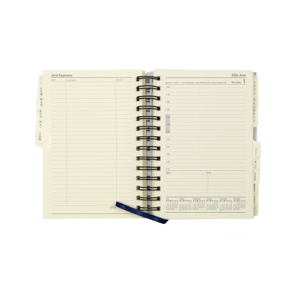 Collins Elite Compact Day to Page Planner with Appointments
