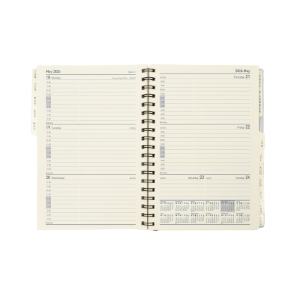 Collins Elite Compact Week to View Planner with Appointments
