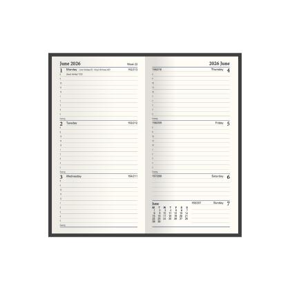 Collins Classic Slimchart Week to View Pocket Diary