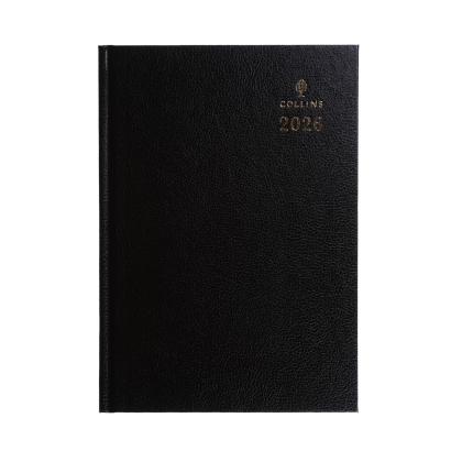 Collins Desk A4 Two Pages a Day Business Diary Black