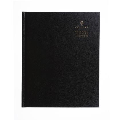 Collins Desk Quarto Week to View Business Diary with Appointments