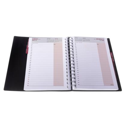 Collins Leadership - A5 Day-to-Page Business Planner (24 hour Appointments)
