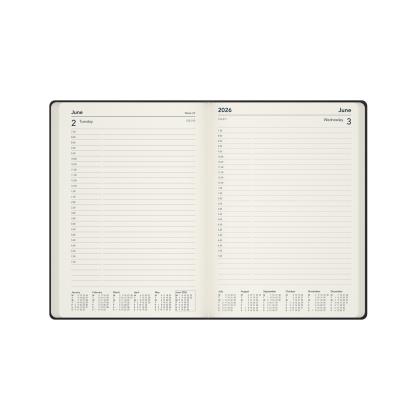 Collins Legacy - Daily Lifestyle Planner - A5 Day-to-Page Diary with Appointments