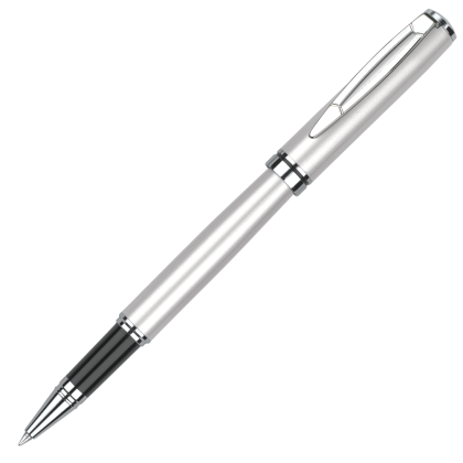 Consul Metal Rollerball Pen - Silver