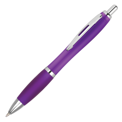 Contour Frost Ballpoint Pen - Purple