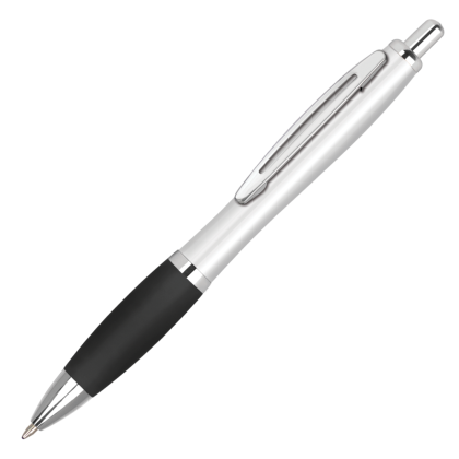 Contour Metal Ballpoint Pen - Pearlescent White