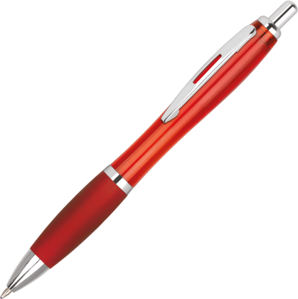 Contour Standard Ballpoint Pen - Translucent Red