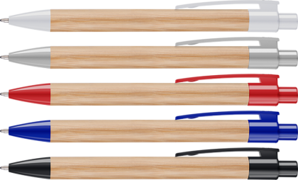 Panda Bamboo Ballpoint Pen