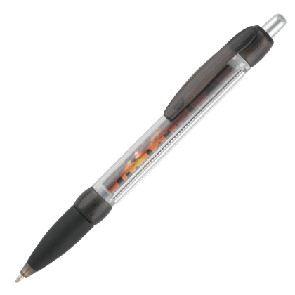 Banner Ballpoint Pen - Translucent Black