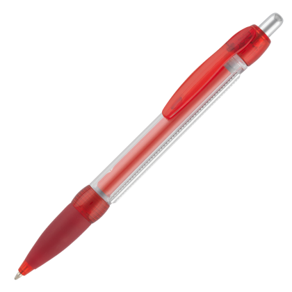 Banner Ballpoint Pen - Translucent Red