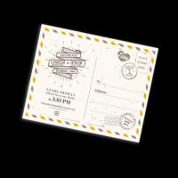 Seeded Paper Postcards A5 (1PP)