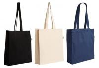 Recycled Eco Coloured Cotton Canvas Tote Shopper Bag