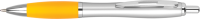 Contour Argent Ballpoint Pen - Silver - Yellow