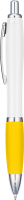 Contour Extra Ballpoint Pen - White - Yellow