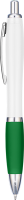 Contour Extra Ballpoint Pen - White - Green