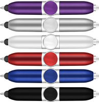 Axis Spinner Ballpoint Pen with Stylus