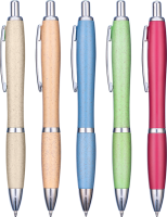 Contour Colour Wheatstraw Ballpoint Pen